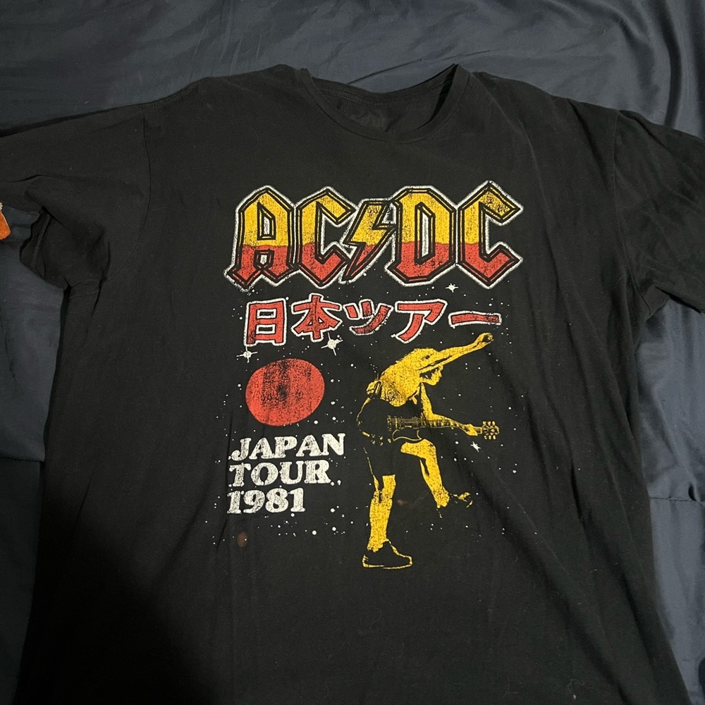 AC/DC Japan Tour 1981 Graphic Tee